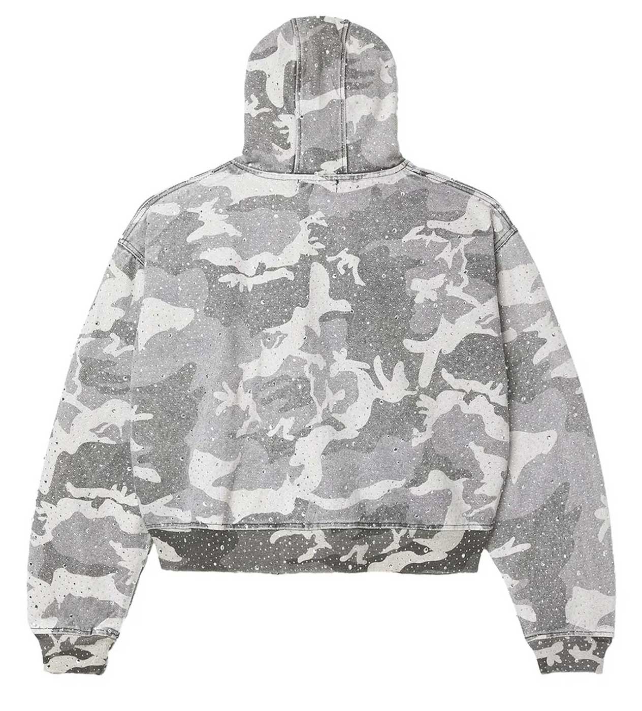 Vale Forever Winter Crystal Camo Work Jacket Grey