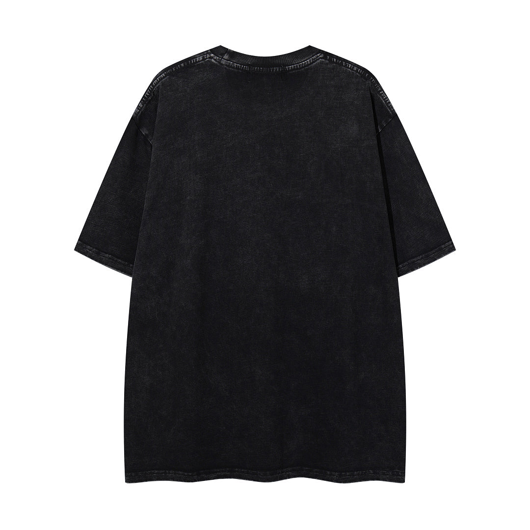 MAJESTIK Vintage Black Majestik Games Graphic Short‑Sleeve T‑Shirt